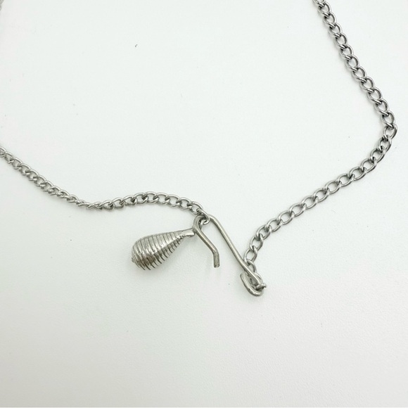 Vintage Clear Crystal Rhinestone Dainty Dangles Necklace Earrings Sets - Picture 6 of 11